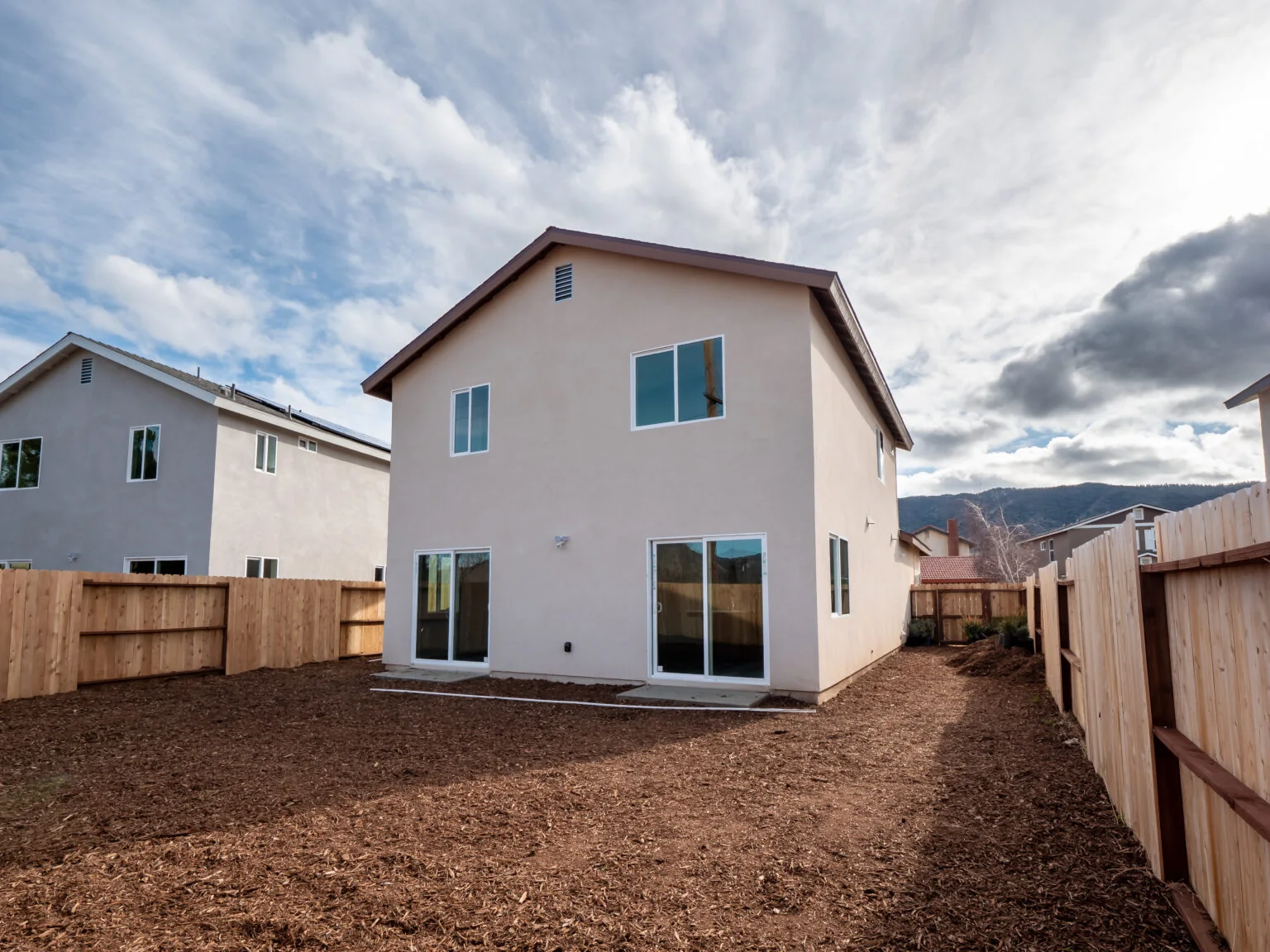 The Tranquil Abode — Rear exterior