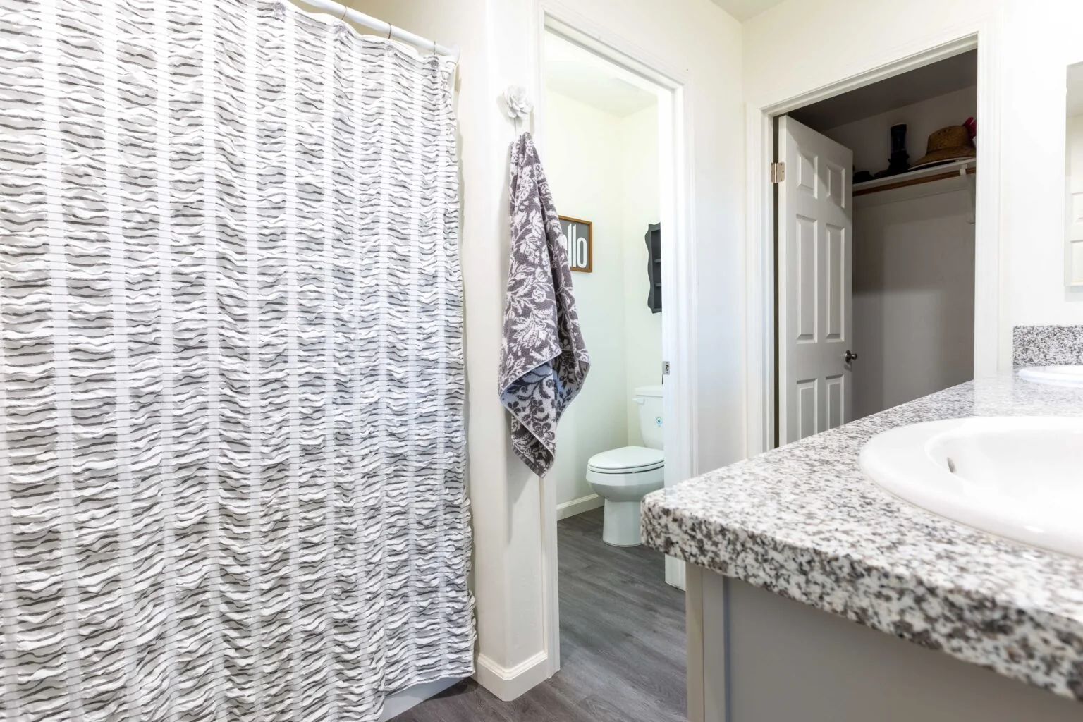 Tranquil Oasis — Primary bathroom