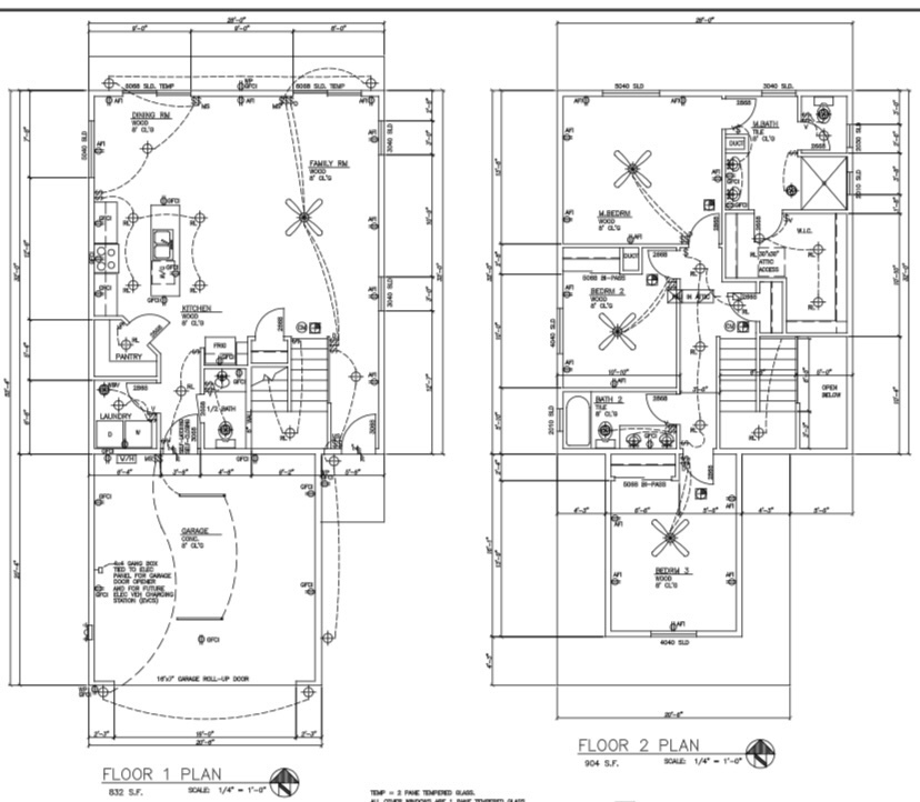 The Tranquil Abode floor plan blueprint