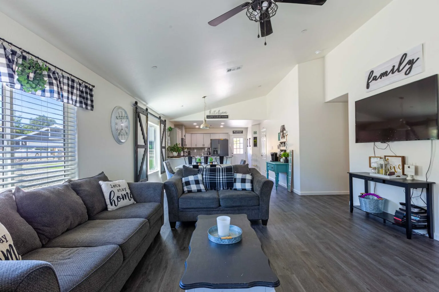 Tranquil Oasis — Living room